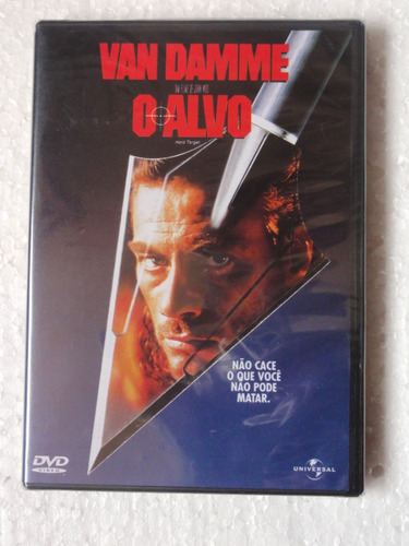 Dvd O Alvo (1993) Van Damme Raro Novo Original Lacrado!! | Frete grátis