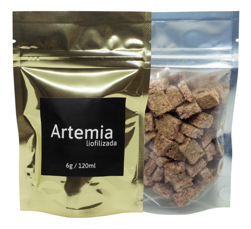 Imagen 6 de 8 de Tubifex Liofilizado Iki Premium De 52g Y 2 Artemia 6g/120ml