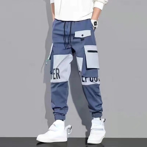 Pantalones Para Hombres Cargo Casual Harem Joggers Hip Hop