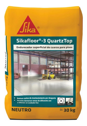 Sikafloor-3 Quartztop Endurecedor Superficial De Pisos 30kg