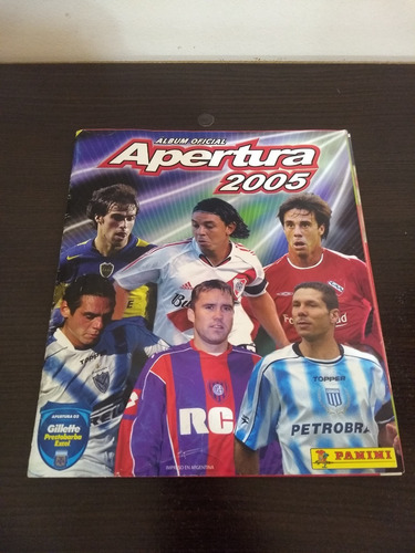 Álbum De Figuritas Apertura 2005 Panini Incompleto Futbol