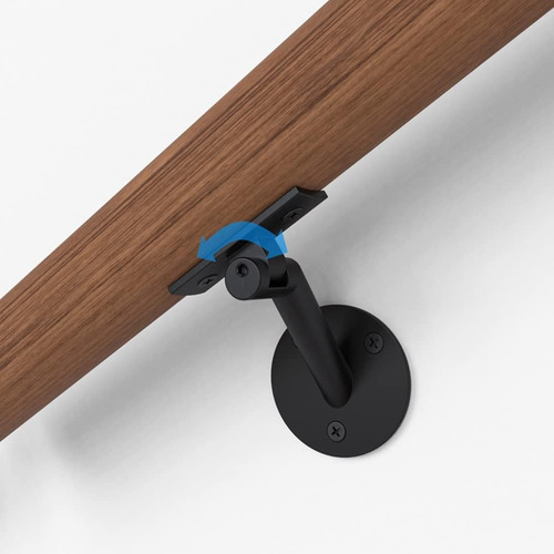 - Soporte Ajustable Pasamanos, 2 Unidades, Montaje Pare...
