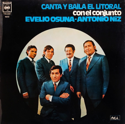 Conjunto Evelio Osuna, A Ruiz - Canta Baila El Litoral Lp 1