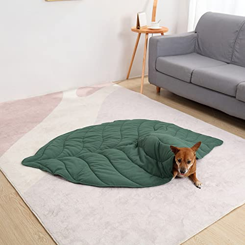 Mantas Para Perros De Algodón En Forma De Hoja Para Perros P