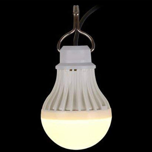 Lâmpada De Acampamento Led, Cabo Usb De Emergência Portátil