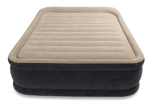 Colchon Inflable Intex Doble Altura Queen Size Con Bomba1