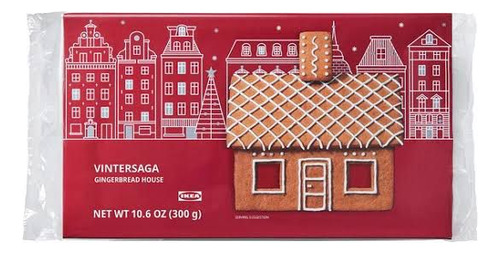 Casa De Galleta De Jengibre Vintersaga Ikea 300 G