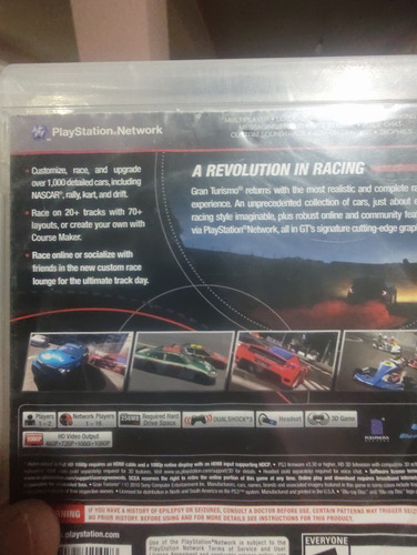 Gran Turismo Para Ps3 (Reacondicionado)