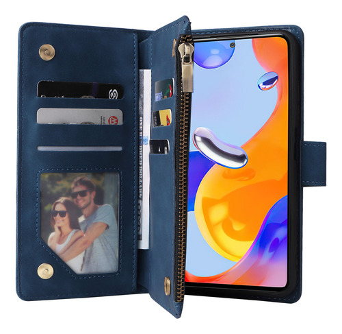 //funda De Teléfono Tipo Cartera Con Cremallera Para Xiaomi Po/