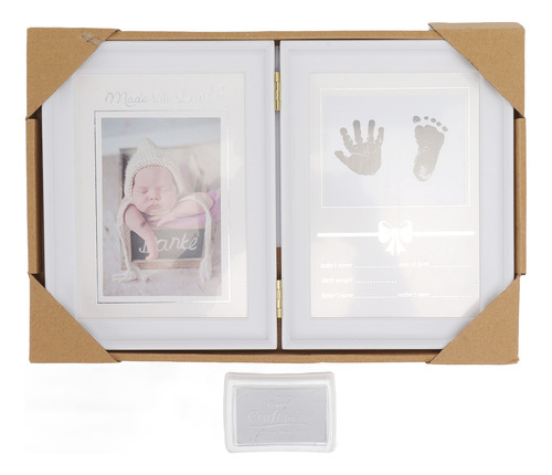 Kit De Huellas De Manos De Bebé Para Atractivos Marcos Decor