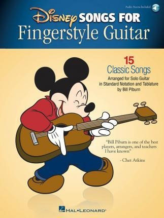 Disney Songs For Fingerstyle Guitar : 15 Classic (importado)