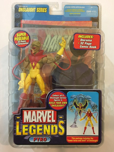 Pyro Marvel Legends Toybiz Onslaught Series 2006