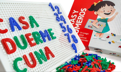 Letras Y Números Aprender Y Explorar Letras De Encastre