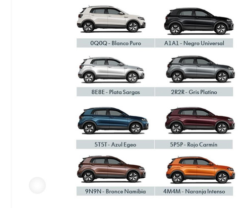 Volkswagen 0km Tcross Highline 1.0tsi At Entrega Inmediata B