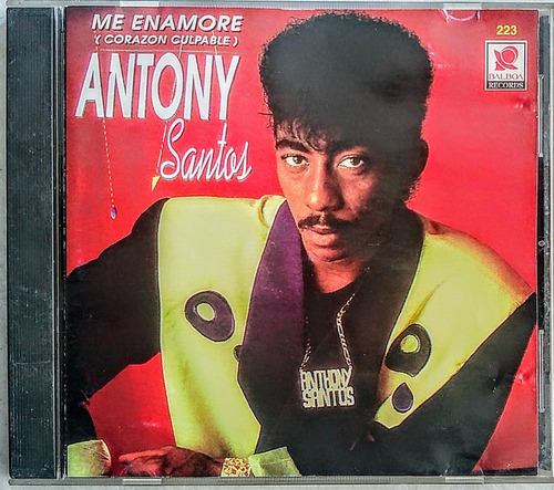 Antony Santos Cd Me Enamoré 1995 Balboa