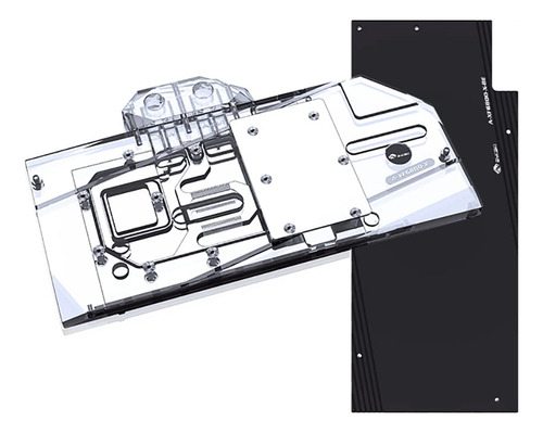 Bloque Agua Gpu Para Tarjeta Grafica Xfx Rx6800 Edicion V2