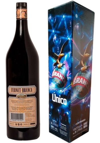 Imagen 2 de 2 de Fernet Branca 3 Litros