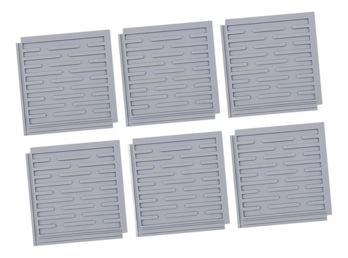 6 Peças Silicone Dish Secying Tapetes Para Cota De Cozinha