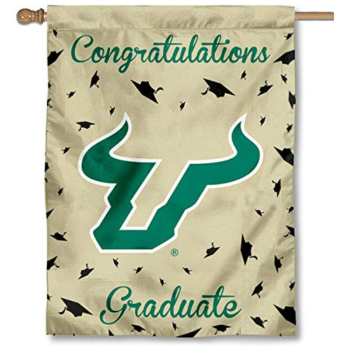 Bandera De Regalo De Graduación De South Florida Bulls