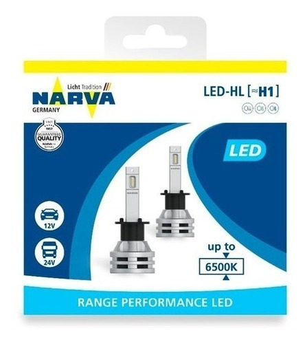 Led Cree H4 H7 H1 Narva Made Un Germany 1 Año De Garantía!!