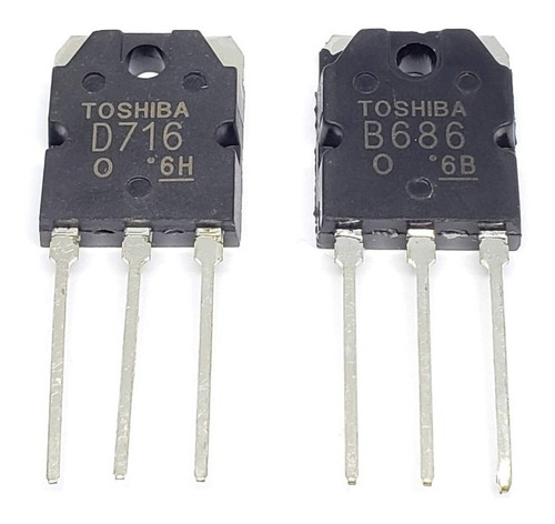 Par Transistor 2sd716 D716 2sb686 B686 Toshiba Original