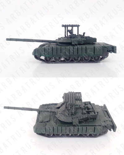 T-80 Bvm Escala 1/72 Arbatrus Verde Oscuro