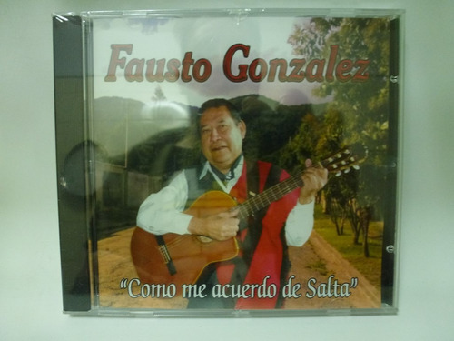 Como Me Acuerdo De Salta Gonzalez Audio Cd En Caballito* 