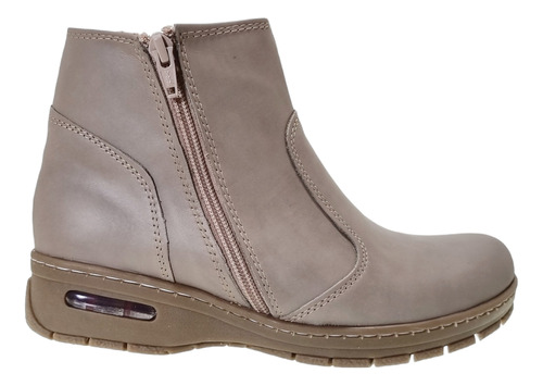 Botinetas Mujer Confort Cuero Camara Aire Botas Clasica 1400