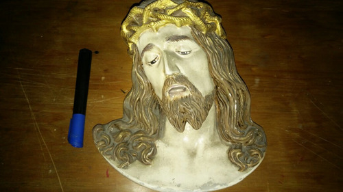 Jesucristo - El Mesias - Dios - Busto De Yeso Para Colgar En