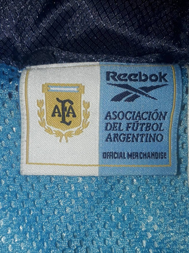 Campera Reebok Selección Argentina Lluvia Rompeviento99/2001 (Usado)