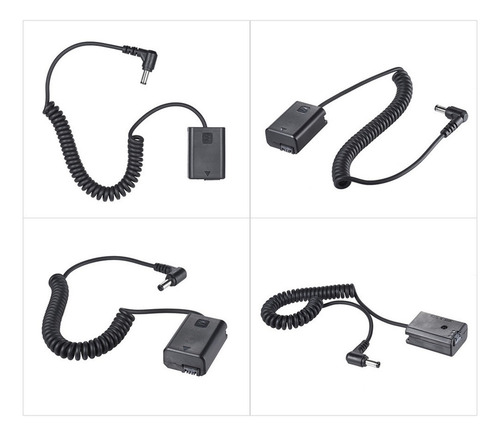 Adaptador De Encaixe De Bateria Fictícia Andoer Np-fw50