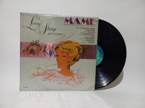 Disco Lp Living Strings Plus Trumpet / Mame And Other Songs