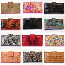 Comprar Billeteras Pack X 6 De Cuero Vaca Combinadas Por Mayor