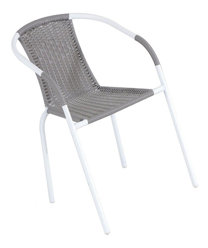 2 Silla Rattan Ratan Jardin Patio Terraza Apilable Bar Resto