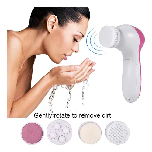 Spa Facial Mini Masajeador Electrico Para La Cara 5 En 1