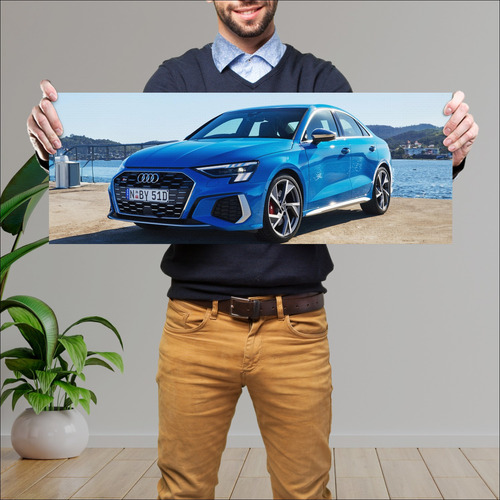 Cuadro 30x80cm Auto 2022 Audi S3 Sedan Au 107906 906