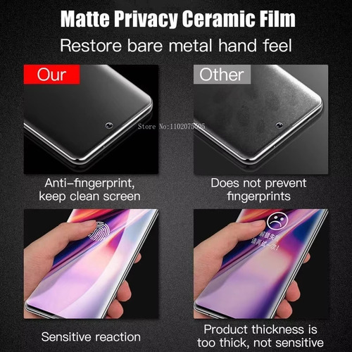 Mica De Privacidad Hidrogel Para Samsung Galaxy A72