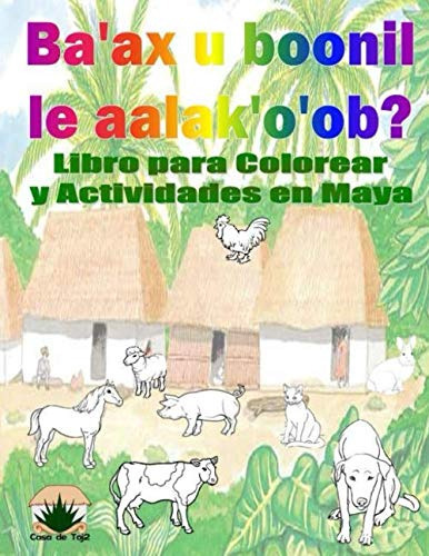 Ba'ax U Boonil Le Aalak'o'ob?: Libro Para Colorear Con Act 