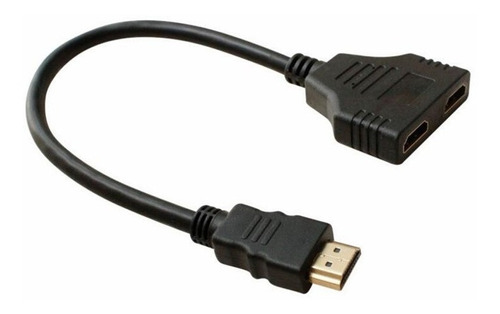 Splitter Hdmi Divisor Macho A 2 Hembras Hdmi