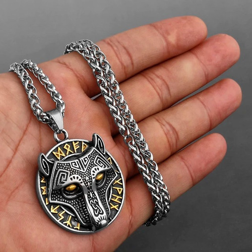 Collar De Lobo Vikingo