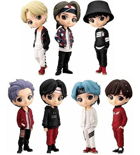 7 Unids/set Bangtan Boys Grupos Figuras De Acción Bts Juguet