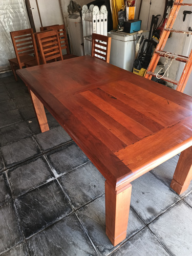 Mesa De 2 Metros X 1m Algarrobo
