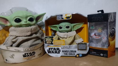 Star Wars Lote Grogu The Child Baby Yoda Black Series Figura