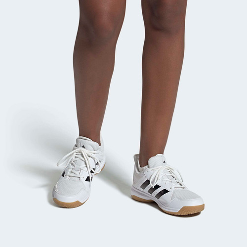 Imagen 7 de 10 de Botines Ligra 7 Cancha Cubierta - Blanco adidas