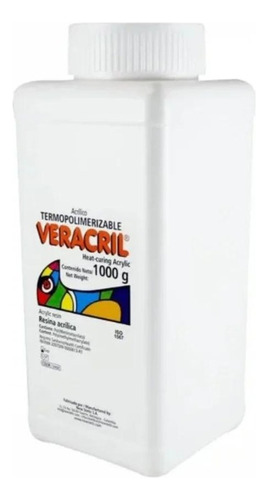 Acrílico Polimero Para Coronas Veracril Termocurado 1kg