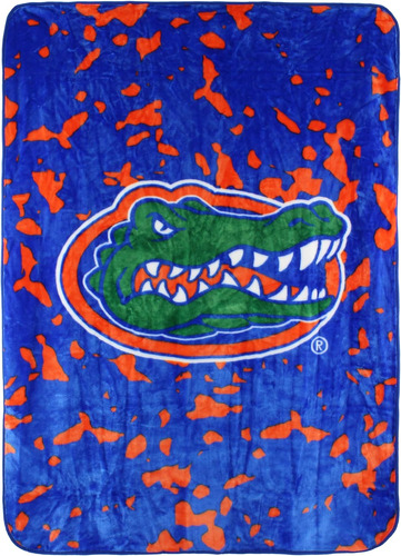 Manta De Tiro Raschel Florida Gators, 86  X 63 , Suave ...