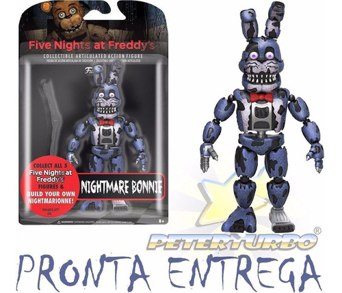 Boneco Five Nights At Freddy's Nightmare Bonnie Funko 14cm