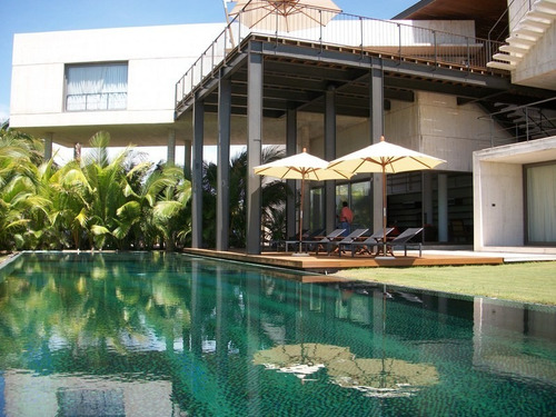 Imagen 19 de 30 de Tres Vidas, Casa Minimalista En Campo De Golf Y Playa. 4 Recamaras