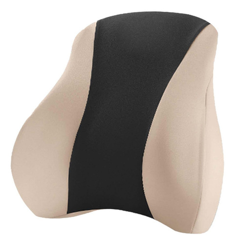 X Almohada De Soporte Lumbar Para Automóvil Soporte Beige