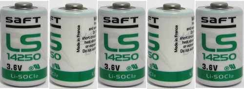 5 ls14250 saft Ls 14250 1/2 aa 1/2aa 3.6 v, Li-socl2 bateria